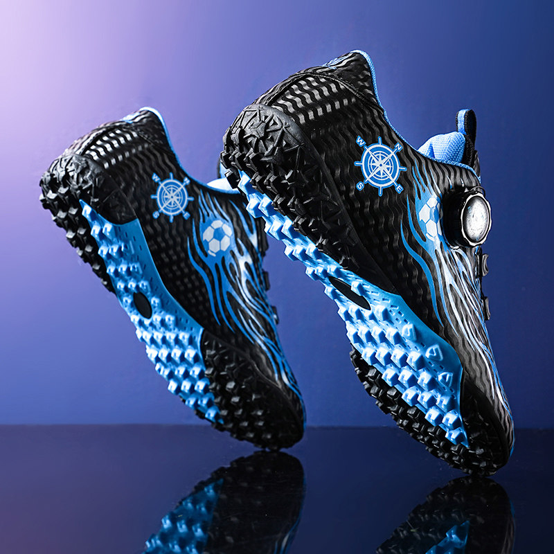 2026新款旋转扣儿童足球鞋小学生碎钉AG长钉青少年草地专用训练鞋,运动鞋new,足球鞋,淘宝优惠券,粉丝福利购,淘宝优惠卷