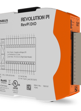 全新RevPi DO 订货号：PR100196 16个数字输出模块可 增值税发票