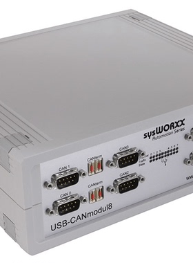 德国syestec 3204004-01 USB-CANmodul8 8通道CAN总线接口模块
