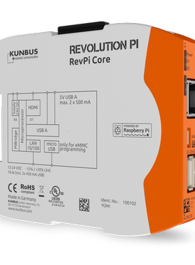 KUNBUS 全新原装RevPi Core  PR100102 RevPi Core 3  PR100257