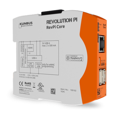 KUNBUS 全新原装RevPi Core3+ 8GB RevPi Core3+ 16GB