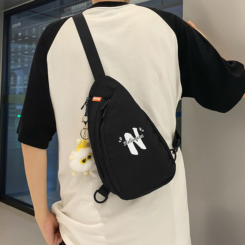 潮牌情侣胸包男休闲百搭斜挎包旅行运动单肩包通勤骑行小背包女,箱包皮具/热销女包/男包,胸包,淘宝优惠券,粉丝福利购,淘宝优惠卷