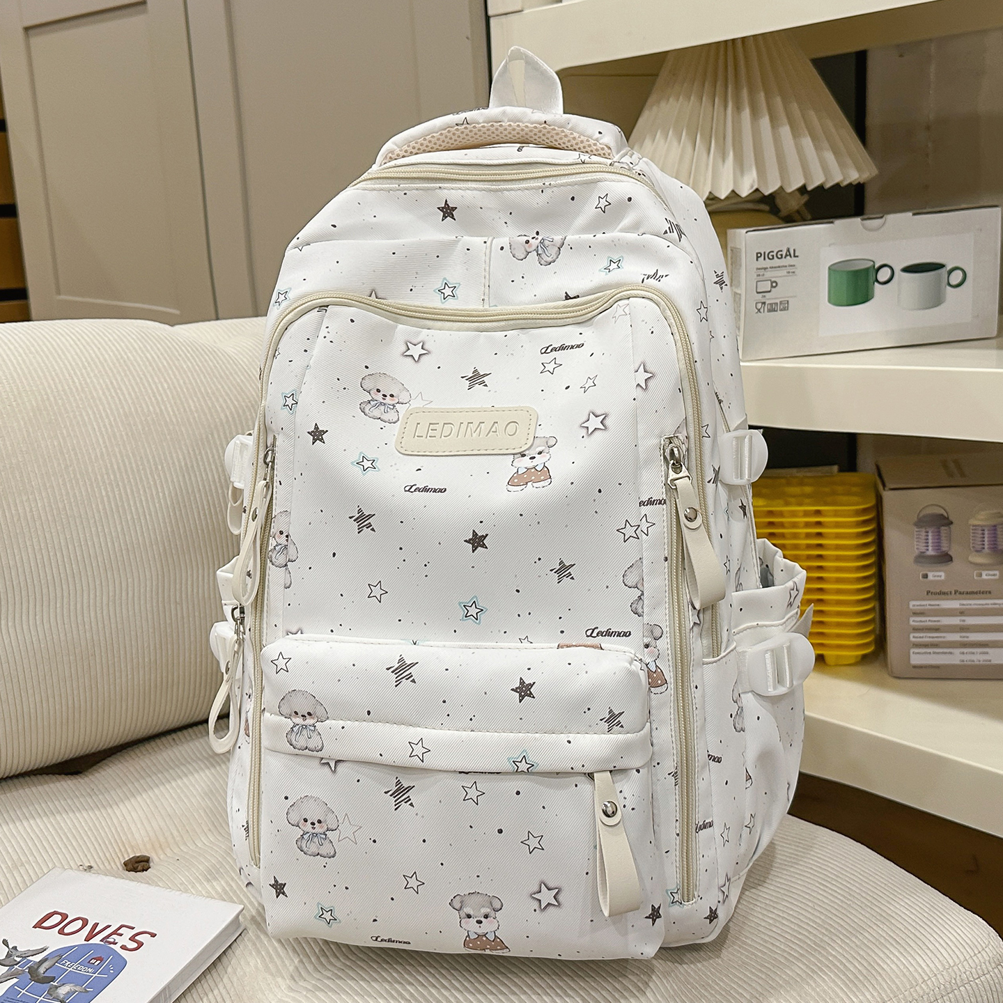 书包女初中生高中大容量双肩包