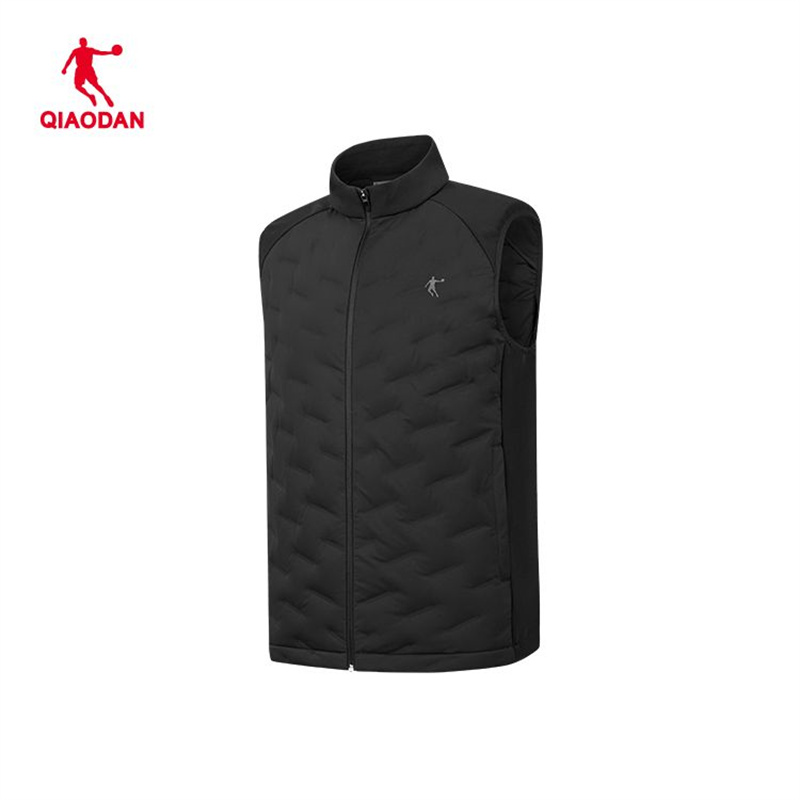 乔丹羽绒马甲男款商场同款