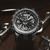 全自动防水机械腕表旋转表盘高端简约正品 瑞夫泰格手表男士 款 名牌