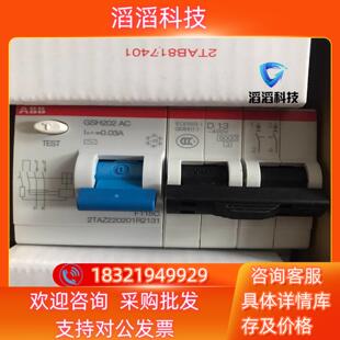 现货ABb漏保GSH202 AC-D13003