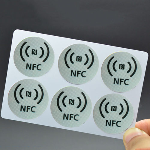 抗金属 NTAG215贴纸  含6个NFC标签 NDEF格式 华为一碰协