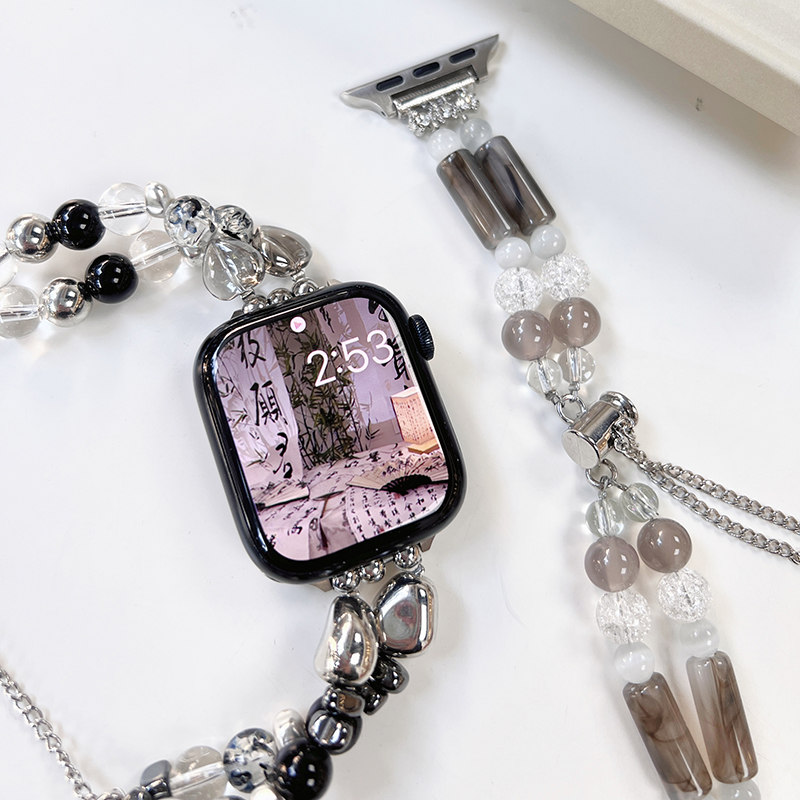 苹果手表创意手链表带女款夏天