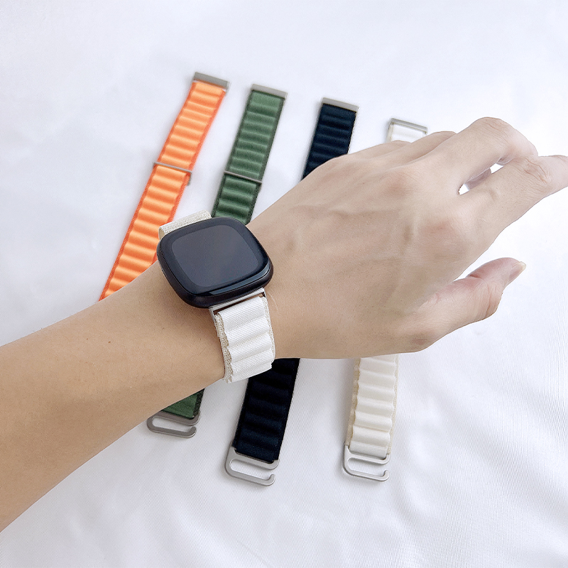 fitbitversa3尼龙编织运动表带