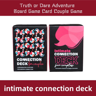 英文intimate connection deck酒吧派对亲密游戏纸牌真心话大冒险