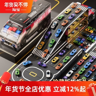 斯纳恩六一儿童节礼物男孩合金回力小车礼盒赛车模型生日礼物玩具