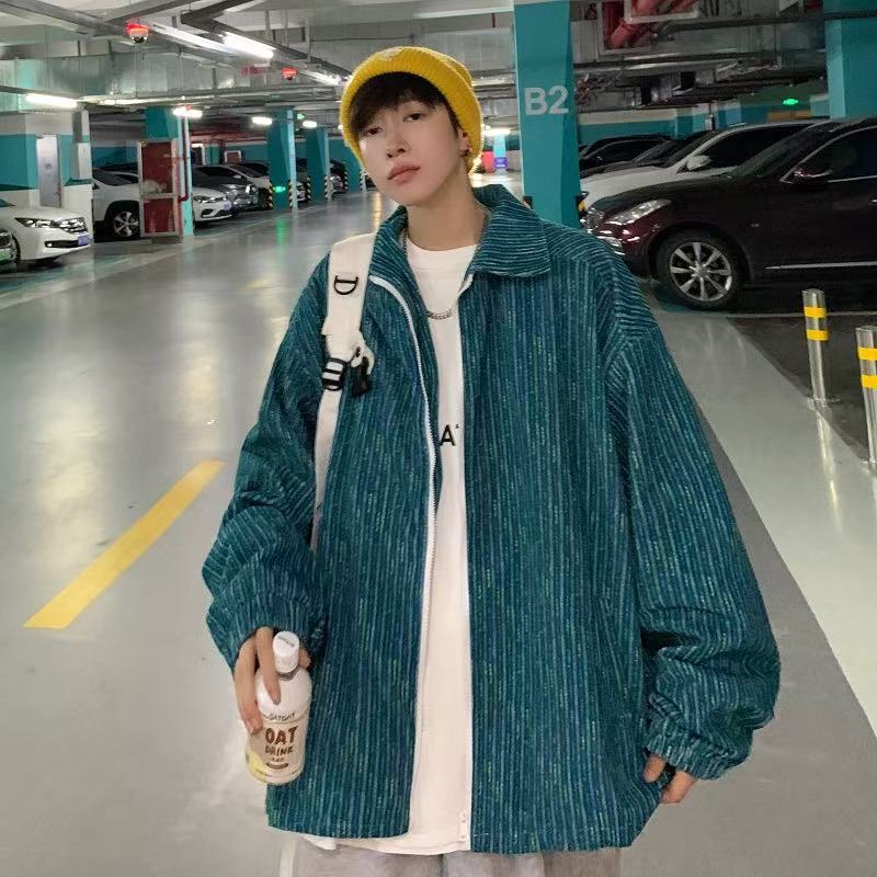 【精品】新款上市◆2025早秋青少年国风潮流灯芯绒百搭时尚夹克