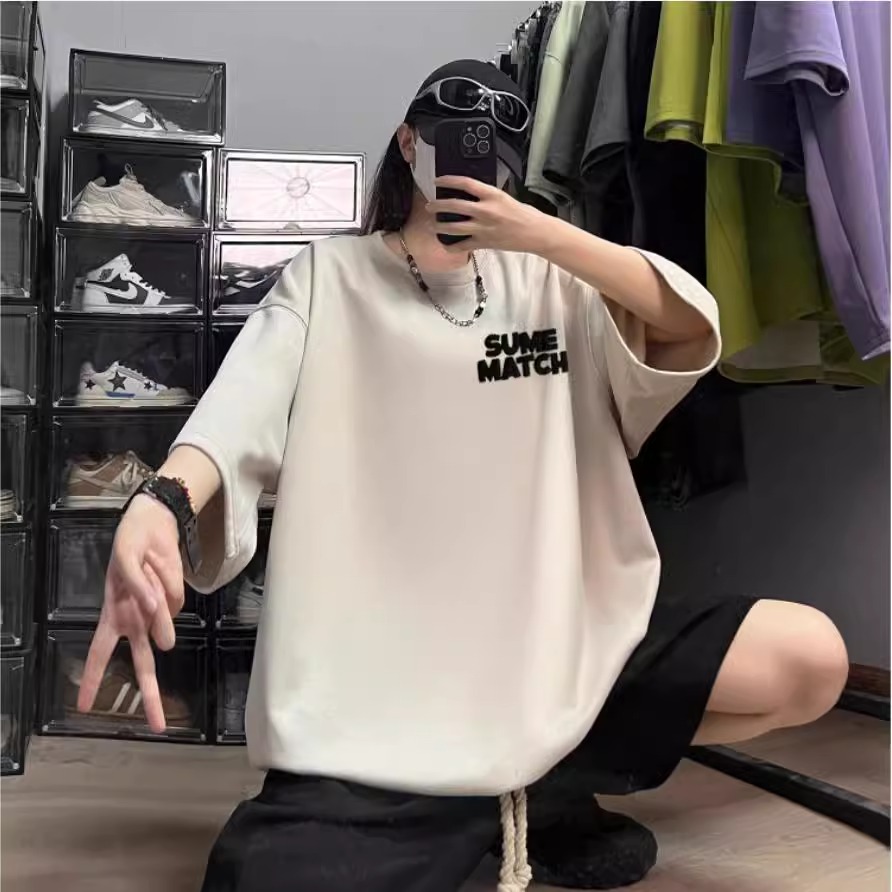 【限购1件】~精品T恤~每个ID◆限购1件◆~发泡工艺，仿麂皮绒~