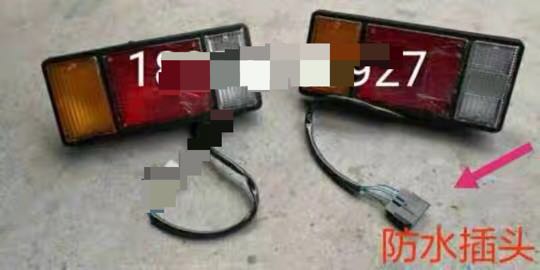 徐工吊车后尾灯  徐工吊车25k5A 50k A后尾灯新款后尾灯25K5新款