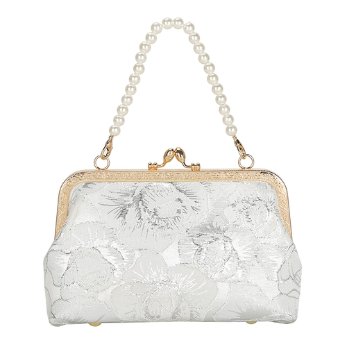 Элегантное ципао из жемчуга, высококачественная сумка через плечо, китайский стиль