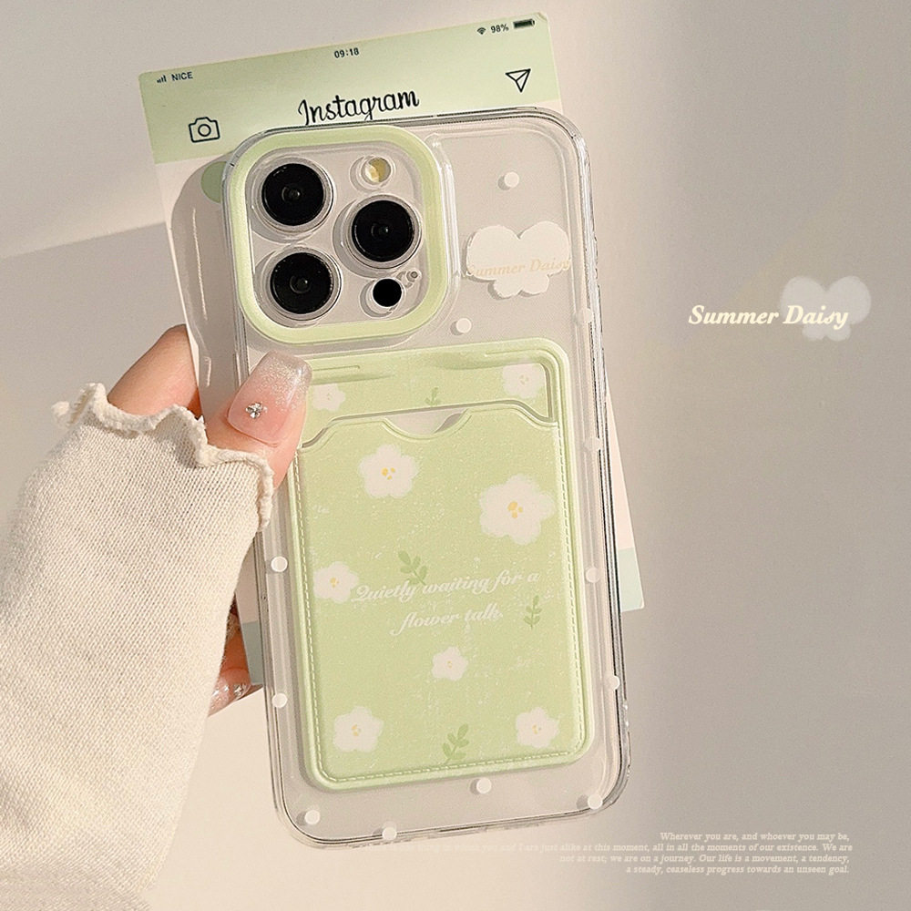 雏菊花朵适用iphone17手机壳13苹果15promax小清新