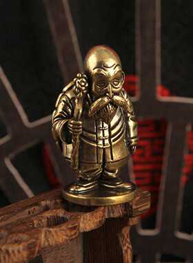 归心黄铜七龙珠龟仙人手办模型