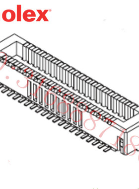 Molex莫莱克斯板对板连接器 501745-0541 5017450541 拍前先询价