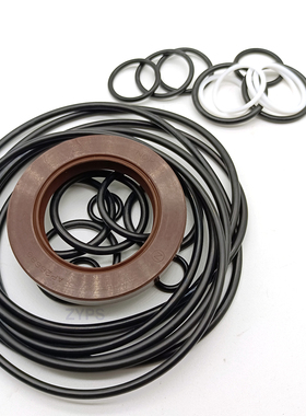 玉柴挖掘机85 135 210 SG025 M2X55/63CHB回转旋转马达油封修理包