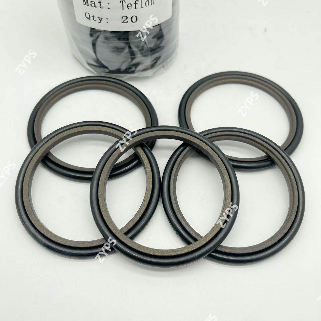 STd油缸轴用斯特封内径160/165/167/170/175高6.3密封件四氟油封