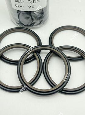 STd油缸轴用斯特封内径160/165/167/170/175高6.3密封件四氟油封