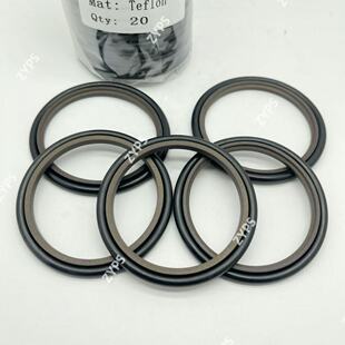 STd油缸轴用斯特封内径160/165/167/170/175高6.3密封件四氟油封