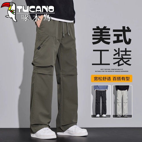 啄木鸟工装裤户外运动美式休闲秋