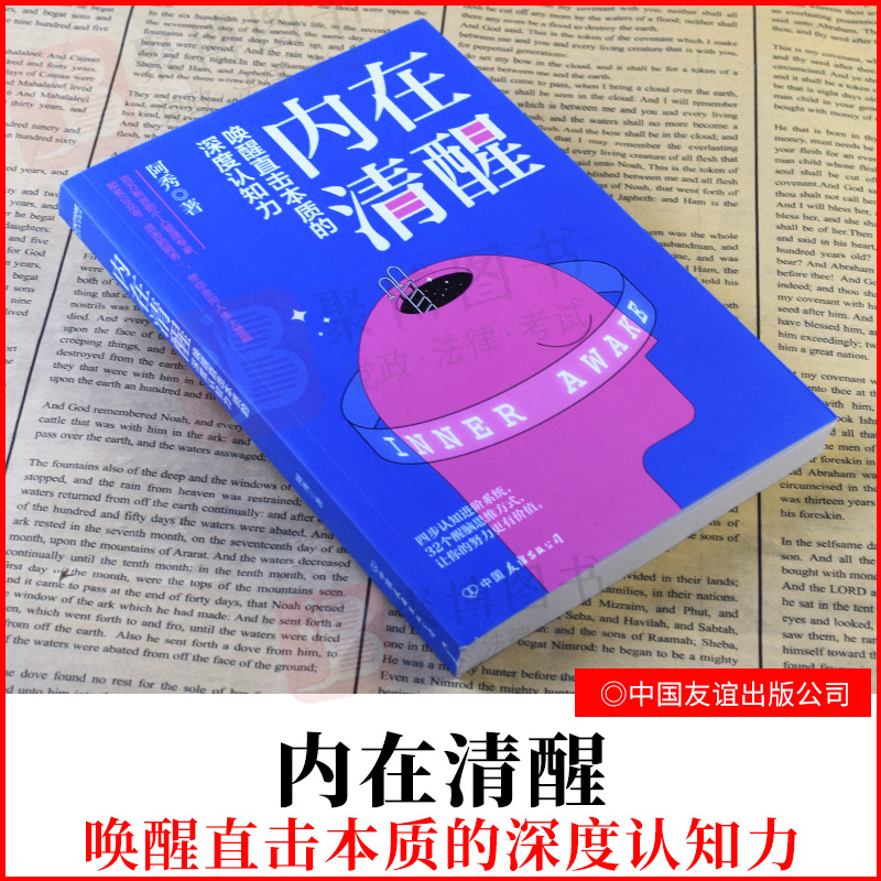 2021新书 内在清醒 唤醒直击本质的深度认知力 阿秀著 人生规划自制力