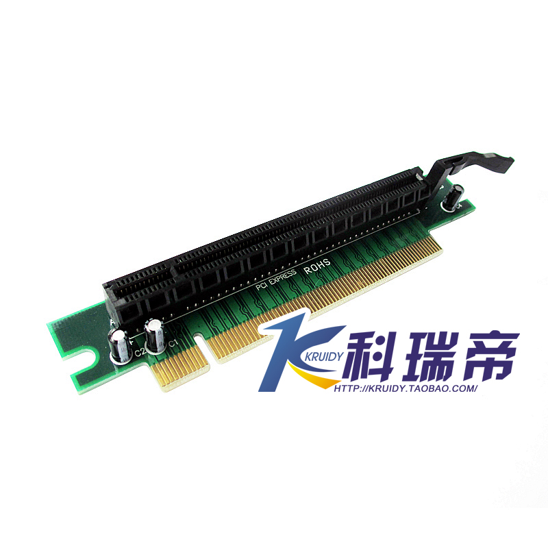 pcie转向卡 pci-e 16x转90度卡服务器转向卡 pcie转接卡-封面