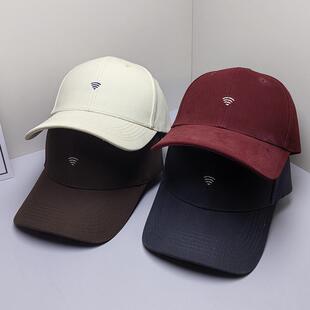 春夏新款棒球帽女显脸小鸭舌帽男款遮阳防晒帽子男潮牌半硬顶潮