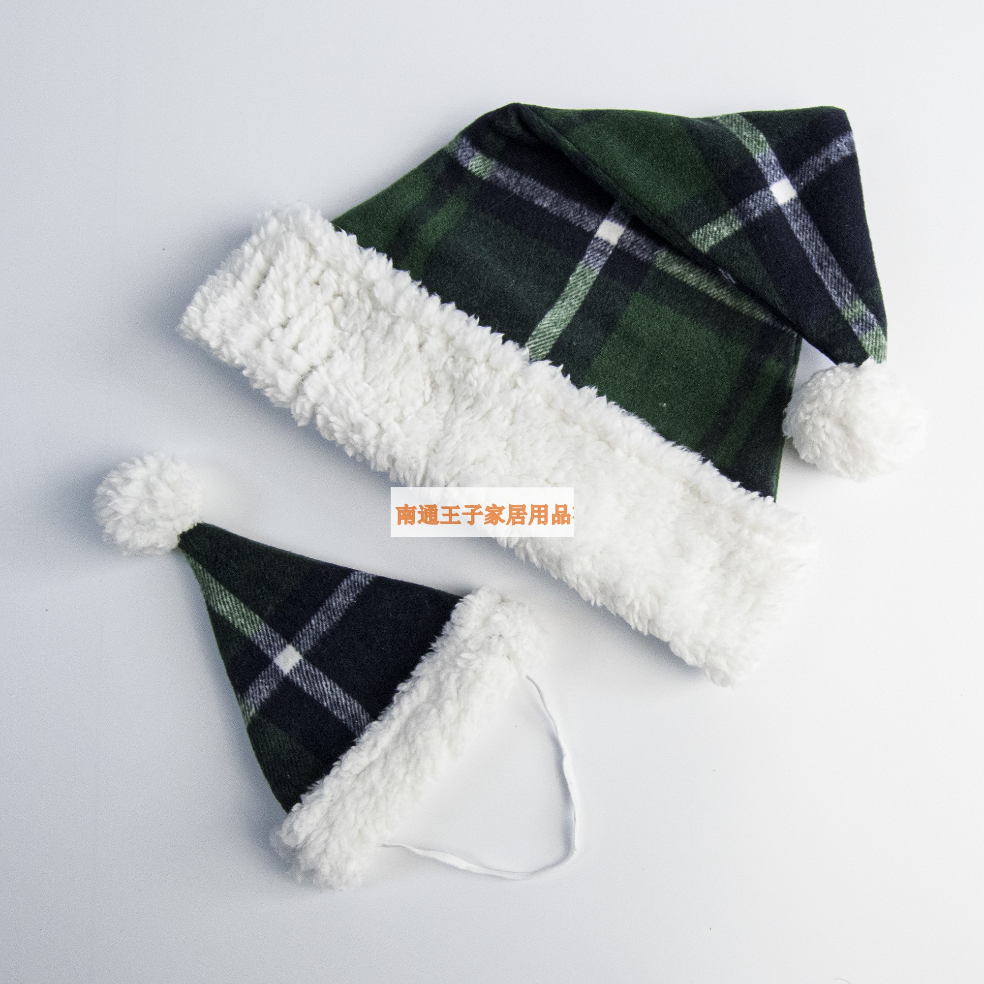 索兰朵圣诞帽宠物圣诞帽装饰