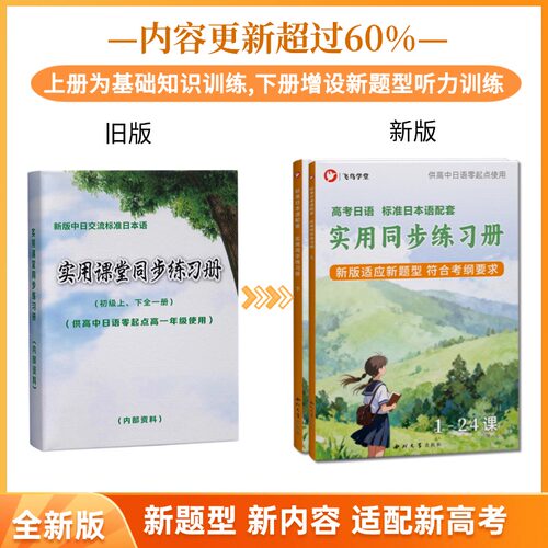 高考日语标日同步练习新题型适用