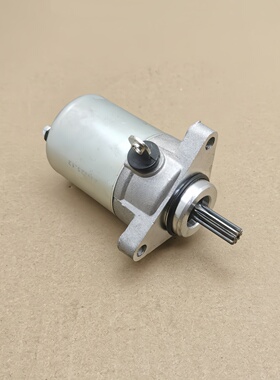 适用雅马哈福颖旭鹰 赛鹰JOG巧格i福禧AS巡鹰JYM125T-A-3启动马达