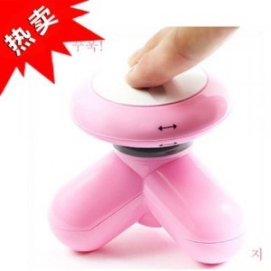 迷你带线USB三脚按摩器腰部颈部背部按摩器迷USB你充电按摩器