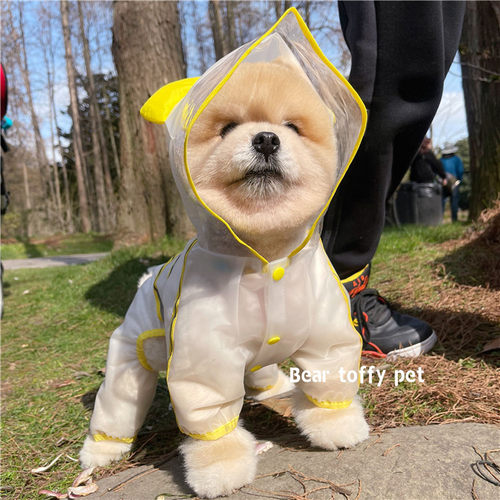 beartoffypet宠物狗动物防水雨衣