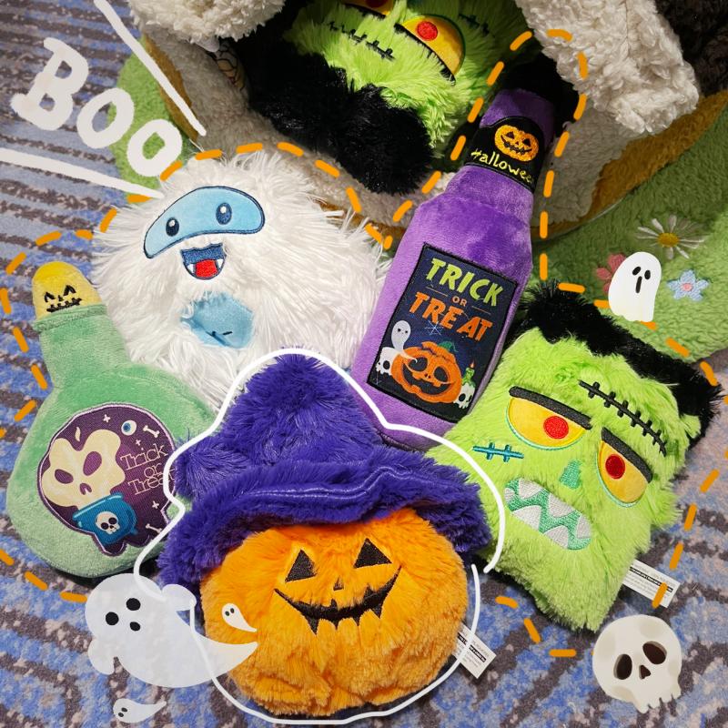 狗万圣节玩具外贸发声毛绒搞怪