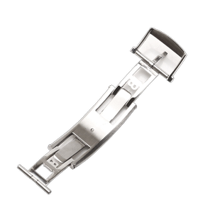 文图拉配件代用宝珀表扣精钢折叠扣表扣皮带蝴蝶扣6654五十6651