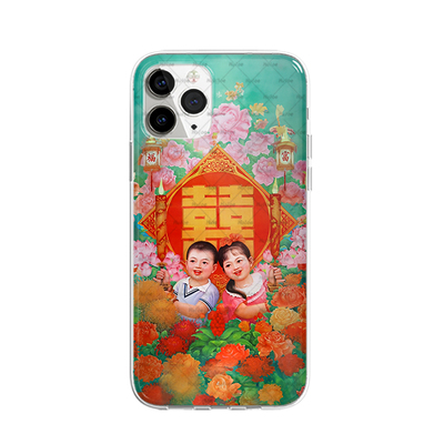 创意复古土味情侣年画风学生恶搞周边手机壳适用iphone14promax苹果13安卓12华为nova9荣耀10vivo磨砂oppor17