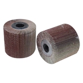 金属抛光打磨全砂布百页拉丝轮拉丝机专用砂布抛光轮不锈钢拉丝轮