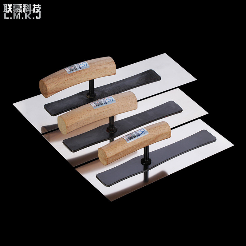 不锈钢无钉 硅藻泥专用收光 装修工具抹泥刀推刀抛光批刀收光抹子