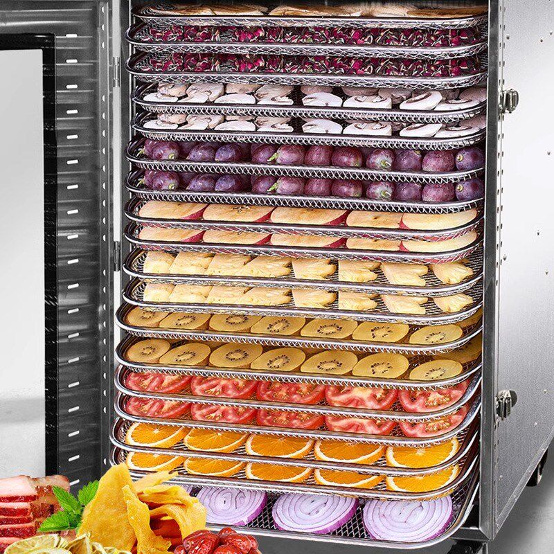 心驰水果烘干机食品商用干果机宠物零食水果腊肉牛肉干风干机家用