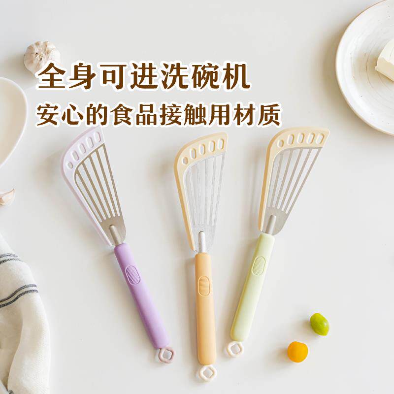 树可月桂蝴蝶铲硅胶锅铲不粘锅专用煎蛋煎饼食品级耐高温炒菜铲子