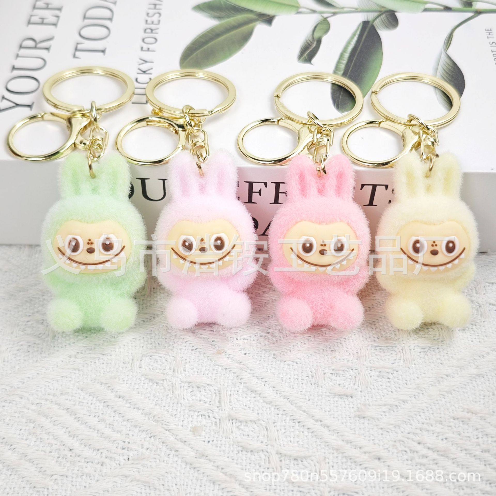 可爱植绒拉布布钥匙扣拉布布挂件  配件批发PVC软胶立体公仔挂饰,节庆用品/礼品,春节礼盒,淘宝优惠券,粉丝福利购,淘宝优惠卷