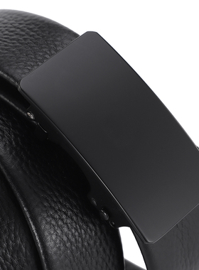 3.0小皮带男窄细款2.8自动扣内穿3.2腰带3.5商务休闲内扣真皮裤带