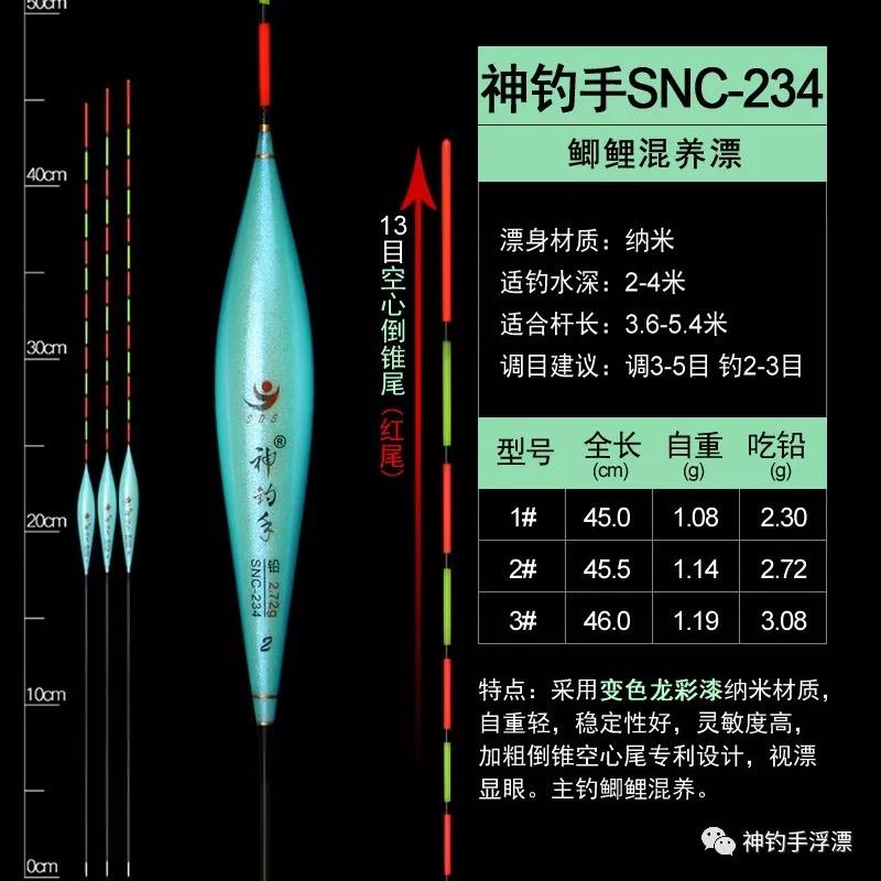 纳米空心软尾黑坑浮漂