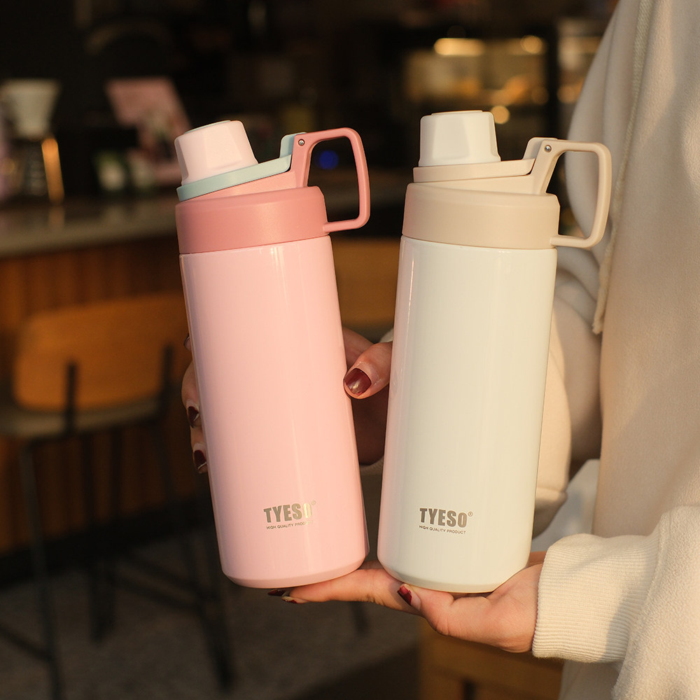 泰硕保冷保温杯便携高颜值水杯子大容量女学生运动水壶男士户外