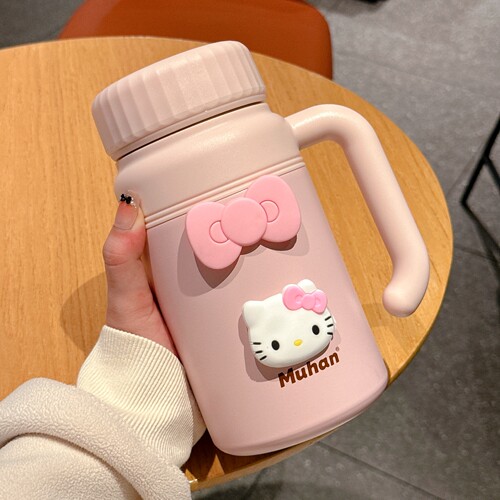 办公室水杯大容量女士水壶茶水分离泡茶杯保温杯上班用家用咖啡杯