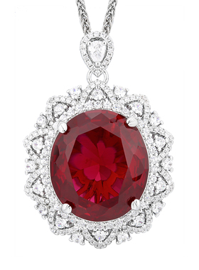 高碳钻轻奢高级简约时尚吊坠