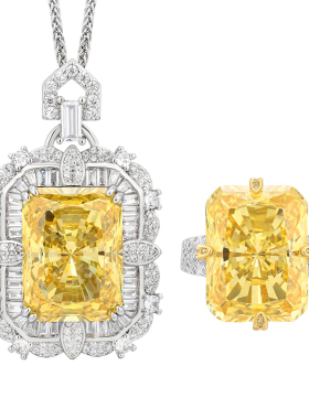 国际证书时尚礼物高碳钻轻奢GIL