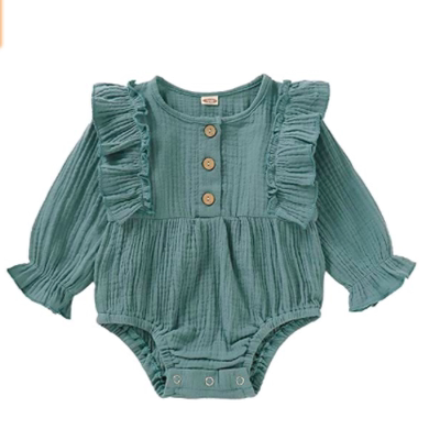 Baby Girl Jumpsuit Romper One-Piece Bodysuit  Summer Clothes